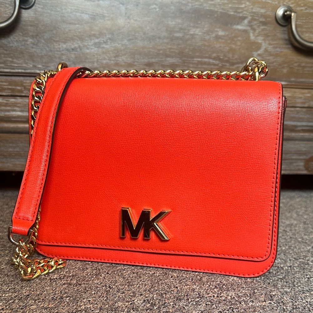 Michael Kors Bright Red Crossbody Bag